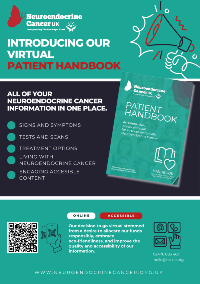 Neuroendocrine Cancer UK Launched a Comprehensive Virtual Patient Handbook